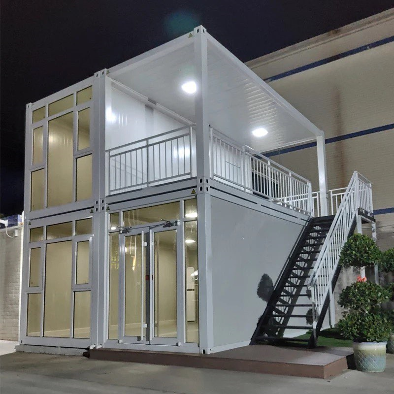 New Design Prefab Light Steel Structure Frame Villa Hotel Luxury Container House Prefabricated Houses for Sale