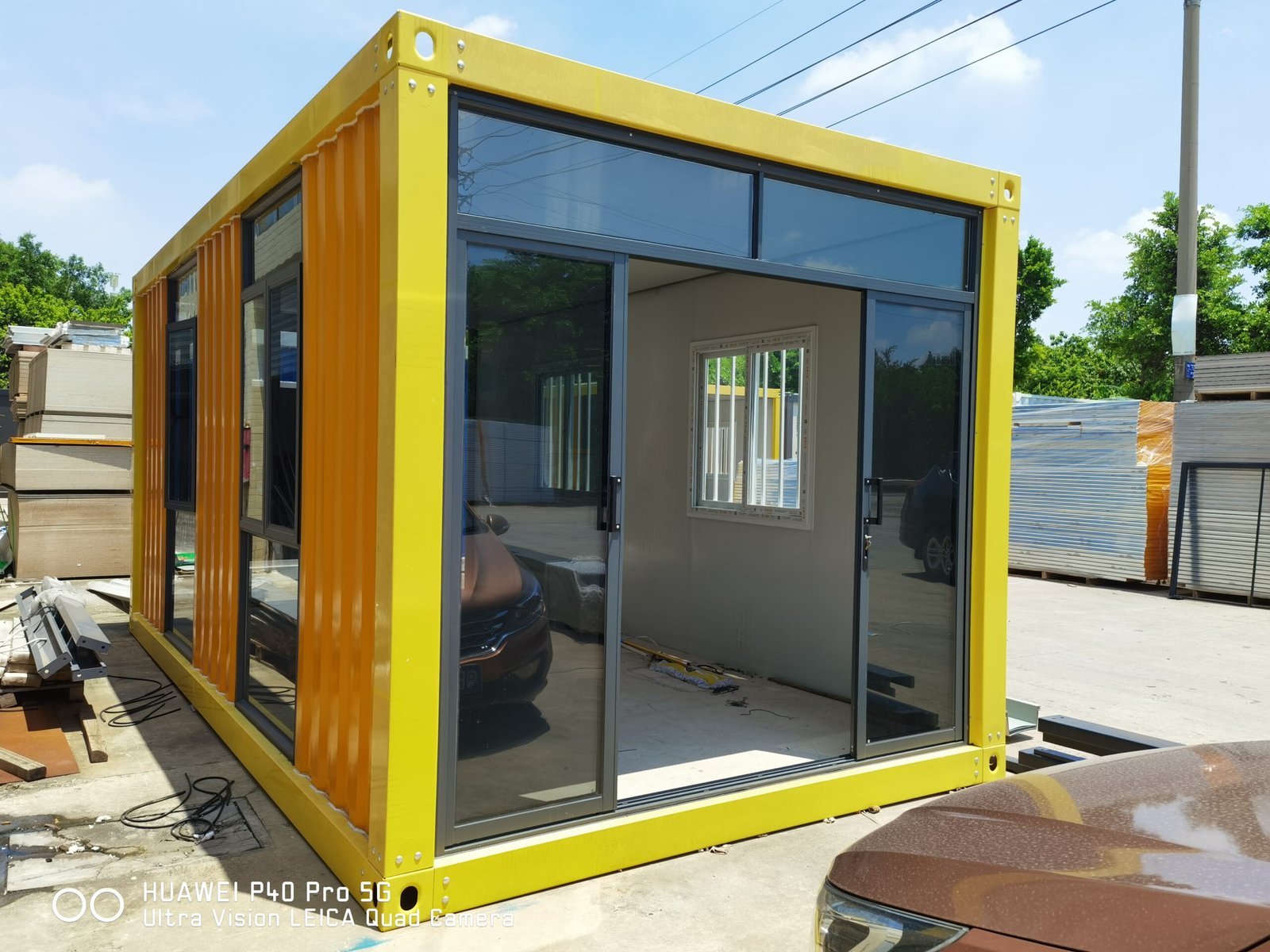 Detachable Ripple Container Office House