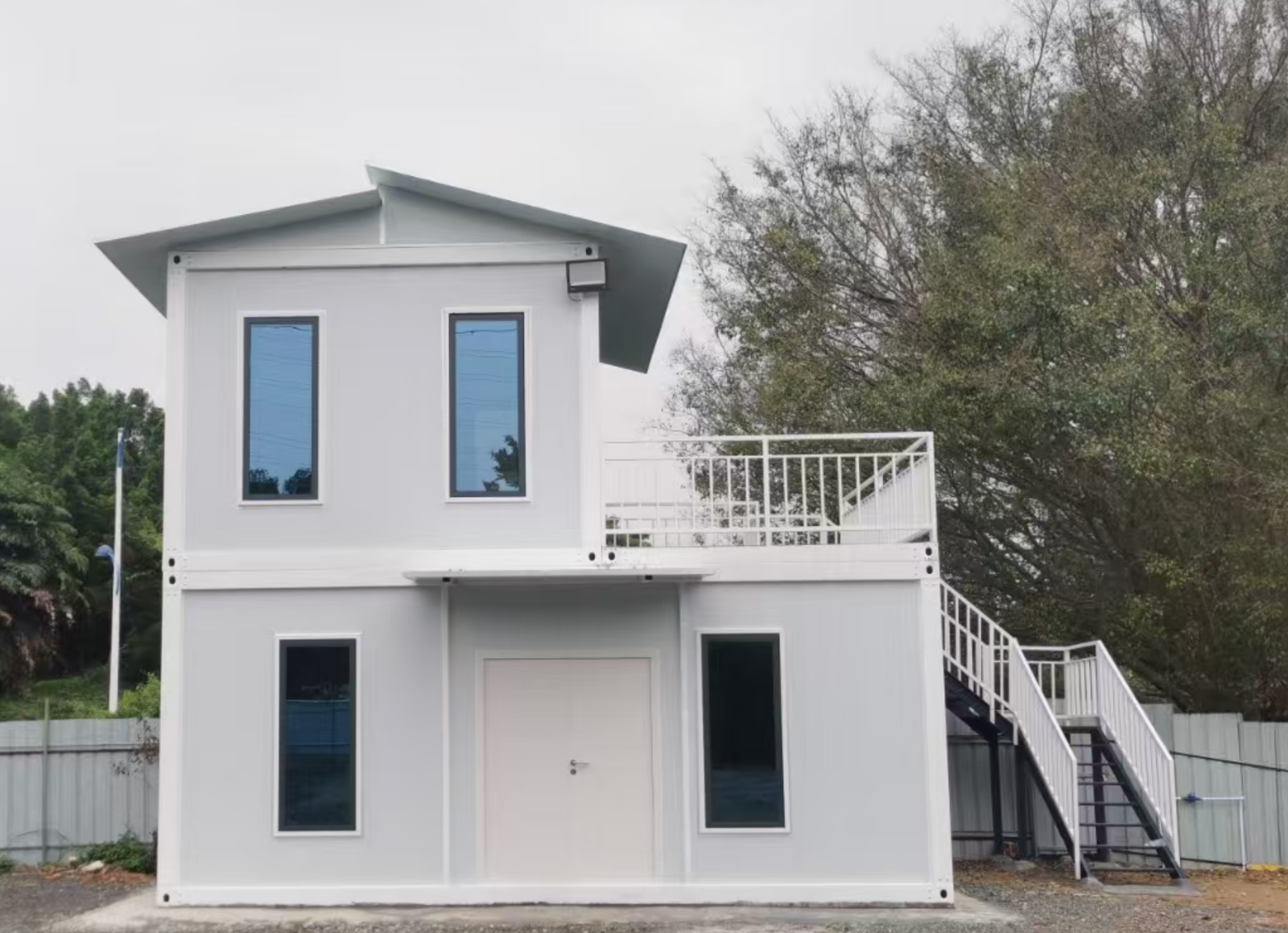 New Hot Sale 2 Storey China Prefab House Home Prefab Modern Home Made of Sandwich Panel