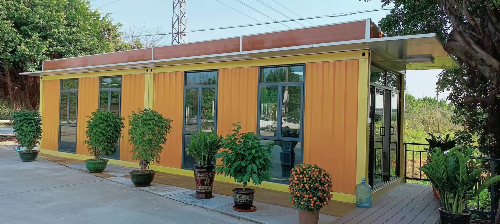 Customized 3x6m Mobile Office Workspace for Sale Soundproof Container Cube Small Home Office