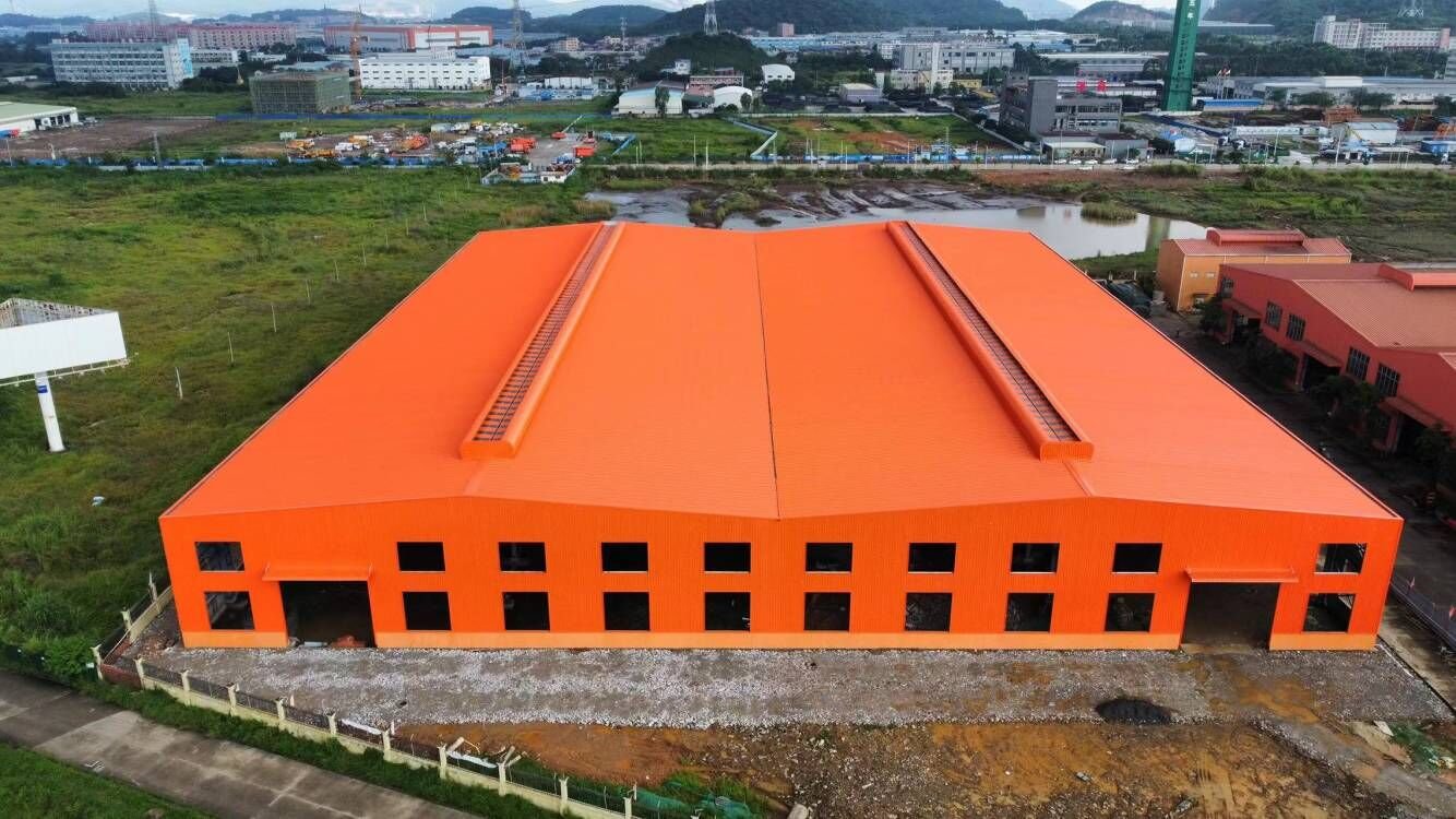 Long-Lasting Environmentally Friendly Industrial-Style for Office Use Steel Structure Workshop and Warehouse for Sale